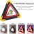 Import Portable LED Work Light Triangle Car Warning Light for Car Repairing Emergency Hurricanes 3 AA Batteries Included from China