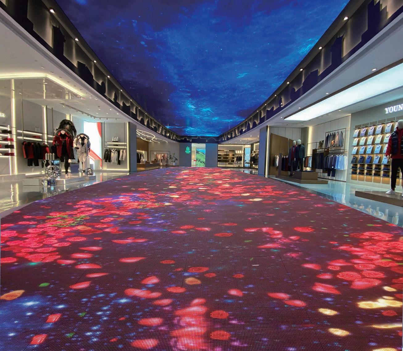 Buy Portable P6.25 Dance Floor Led Display Screen Tiles 3d Interactive ...