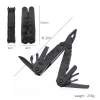 Portable Stainless Steel Multi Camping Tool Foldable And Safety Locking Outdoor Multi Tool Pliers  Combination