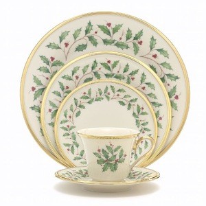 Portugal Style Dinner set! 30pcs round germany fine porcelain dinnerware set with gold design