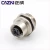 Import power connector M12 C code 3 4 5 6 pin power front panel mount M12 connector from China