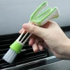 pragmatic durable air conditioning outlet cleaning brush cleaning tools for car