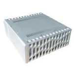 precision audio anodizing amp amplifier chassis enclosure machined from 6061 T6 aluminum