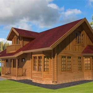 Prefab house 25 square meters small prefab wooden house