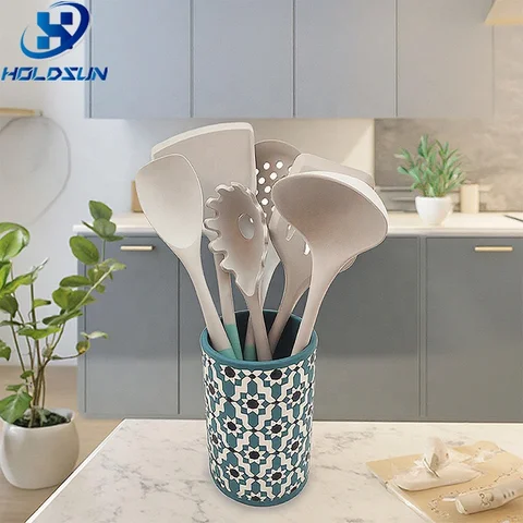 Buy Premium 7pcs Kitchen Utensil Set Custom Color Eco-friendly Food ...