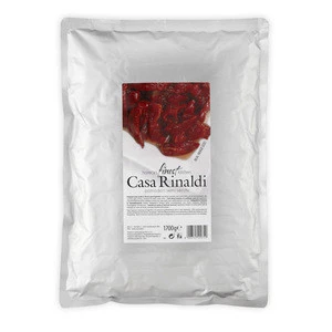 Preserved vegetables semi-dried tomatoes in sunflower seed oil in vacuum bagCasa Rinaldi 1700gr Made Italy