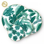 Printing plant ceramic plate dinner plates wedding plates