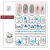 Import Private Label 3d Nail Decal Colorful Nail Polish Stickers Best Nail Accessories from China