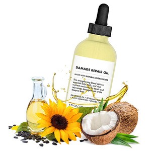Private Label Repairing Damaged Hair Growth Treatment Oil