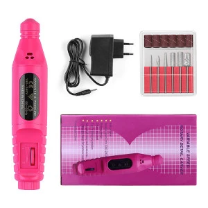 Professional Machine Milling Gel Polish Remover 1Set Electric Nail Drill
