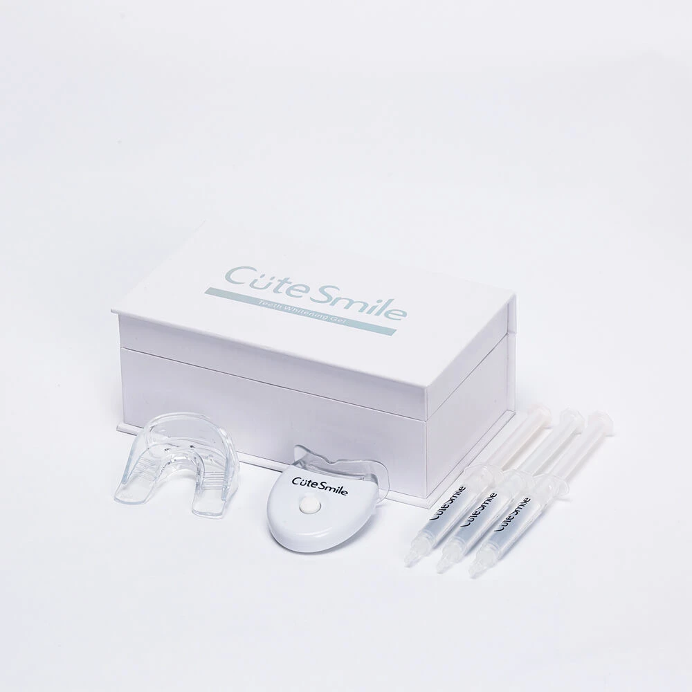 Professional wholesale price mini teeth care ultrasonic magnetic charging cute smile teeth whitening kit