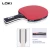 Import Professional Wood Table Tennis Racket Ping Pong Bat Set 4 Balls &amp; Portable Net from China