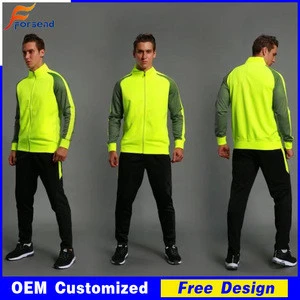Promotion Best 2018 Customized Soccer Winter Jacket For Man