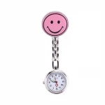 Protable Nurse Watches With Clip Red Cross Brooch Pendant Pocket Hanging Doctor Nurses Medical Quartz Watc