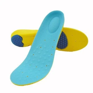 PU foam sport insole Shock absorber shoe insole for adults Unisex for kids footwear designs