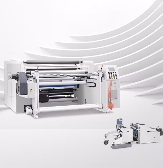 PVC Film Slitting and Rewinding Machine Automatic High-Speed Multi-Knife Slitting Machine