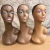 Import Pvc Half Body Fashion Mannequin Head Display With Shoulders For Makeup Jewelry Wigs Display Wholesale from China
