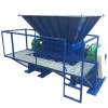 PVC Plastic Type and plastic sheets used industrial  shredder and crusher machine