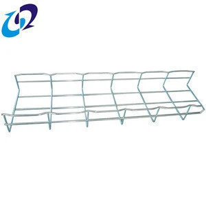 Q235 SS316 SS304 steel wire mesh basket cable tray