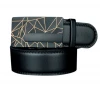 quality designer inspired belts with automatic buckle head cowhide leather wholesale belt straps fashion black belt men