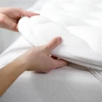 queen size cooling soft overfilling Extra Plush Bamboo Fitted 16Mattress Topper / Pad