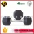 Import RAMBO 10Kg Black Rubber Coated Wholesale Octagon Dumbbell For Weight Lifting from China