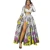 Import Ready to Ship African Women Summer Crop Top  long sleeves with long split skirt dress Africa Dresses for Women from China