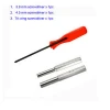 Red 3.8mm + 4.5mm Security Bit Screwdriver other game accessories tools for Nintendo Switch Lite