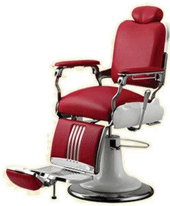 red color classic cheap barber chairs DS-T024 for hair salon