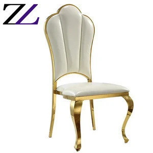 Restaurant chairs and tables furniture wedding event dining room gold italian dining chairs