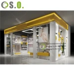Retail Lingerie Display Showroom Bra Shop Design Modern  Underwear Mall Kiosk