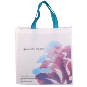 Reusable commercial promotional eco tote non woven shopping bag