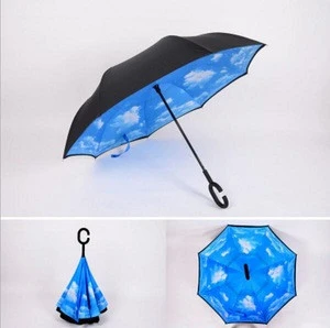 Reverse umbrellas Inverted Umbrella , C-Hook umbrella, C-handle umbrellas