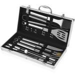 Revolution Pro BBQ Stainless Steel Tool Set 18 piece with Case