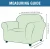 Import Rich Jacquard Stretch 2 Piece Chair Slipcovers Sofa Covers Chair Slipcover For single seater Sofa Protector spandex amazon from China