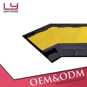 Road safety rubber speed humps / rubber speed bump /rubber speed breaker !!