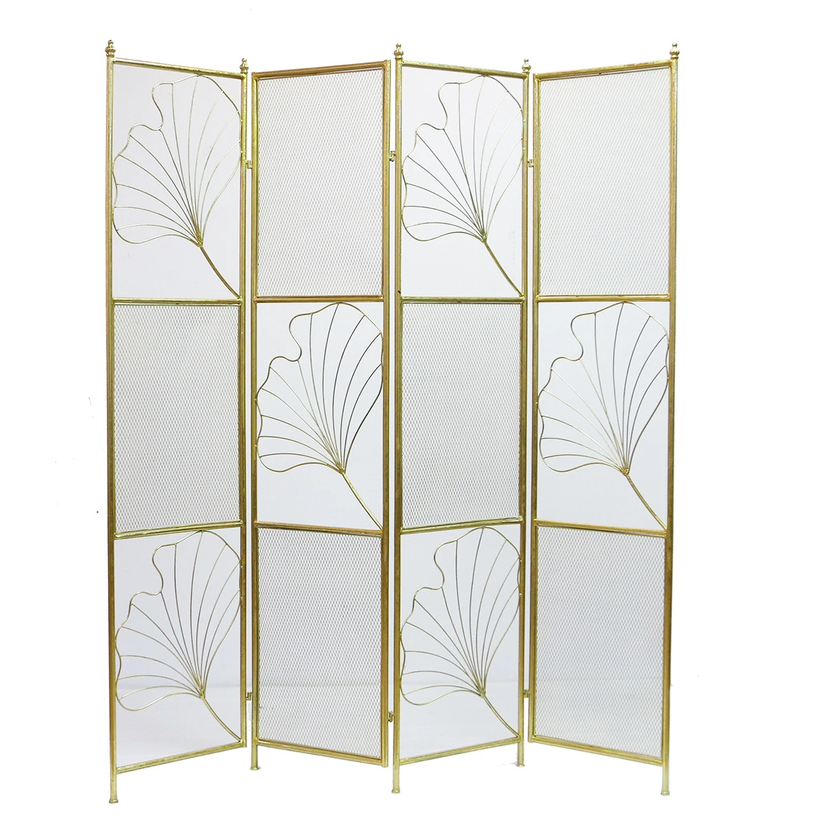 Room Divider Screen Panels Wall Decoration Metal Space Laser Quantity Gold Classic