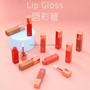 Rouge Matte Liquid Lipstick 1.5ml Tube Square Empty Lip Gloss Tube Mini Clear Lipgloss Tubes