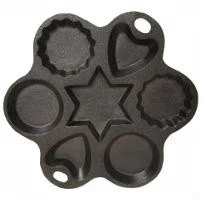 round square heart shaped non stick cast iron baking tray muffin  bakeware sets
