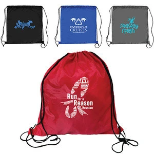RPET Drawstring Backpack made from Recycled Materials and comes with your printed LOGO