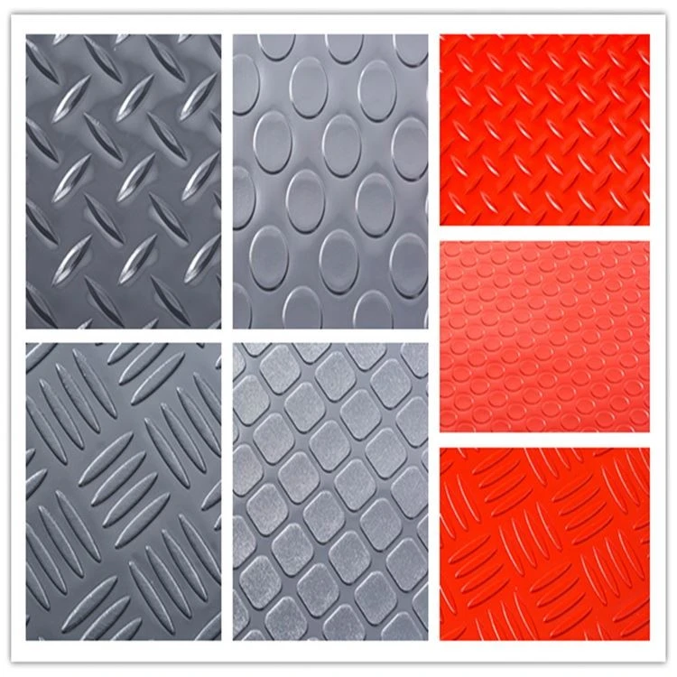 rubber mat pvc plastic floor covering garage floor