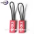 Import Rubber Silicone Double Zipper Puller Latest Plastic Slider Design For Garment from China