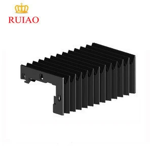 RUIAO cnc rubber flexible dust covers waterjet bellows for leadscrew