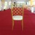 Import RV-1907 hot selling products metal iron steel gold wedding garden dining furniture chair party from China
