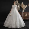 S0088A 2021 new Fashion ladies floor length plus size custom party wedding dress bridal gowns lace