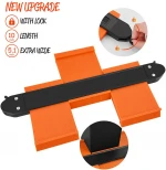 Sale Professional 10 Inch Measuring Tools Plastic Profile Contour Gauge