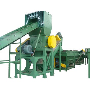 Second hand plastic recycling machine