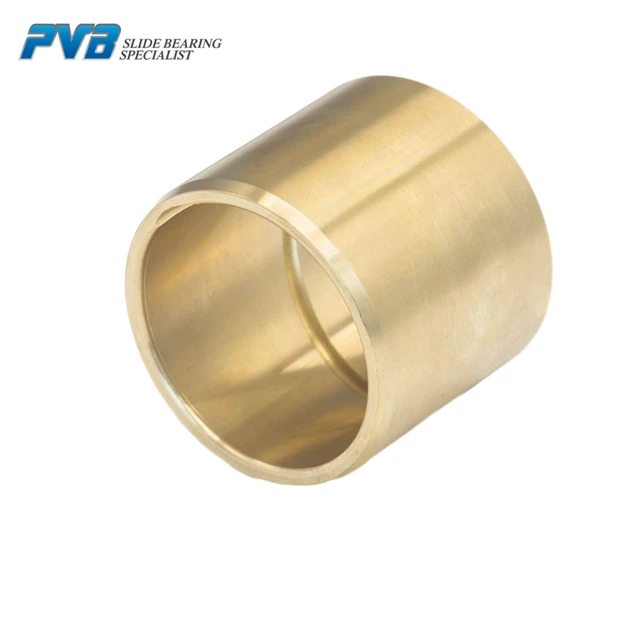 self-lubricating cylindrical brass bush bearing,maintenance-free oil grooves type brass bush ,CuAl10Ni5Fe5 brass bearing