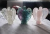 Semi-precious Stone Crafts Wholesale engraved Gemstone Crystal Angels