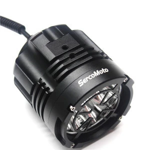 Sercomoto gold Brand new design motorcycle lighting system led headlight for motorcycle about r1200gs run way